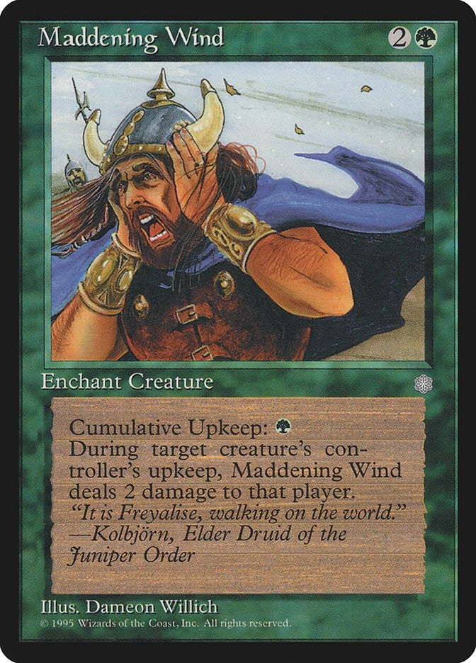 Image for Maddening Wind - Magic: The Gathering