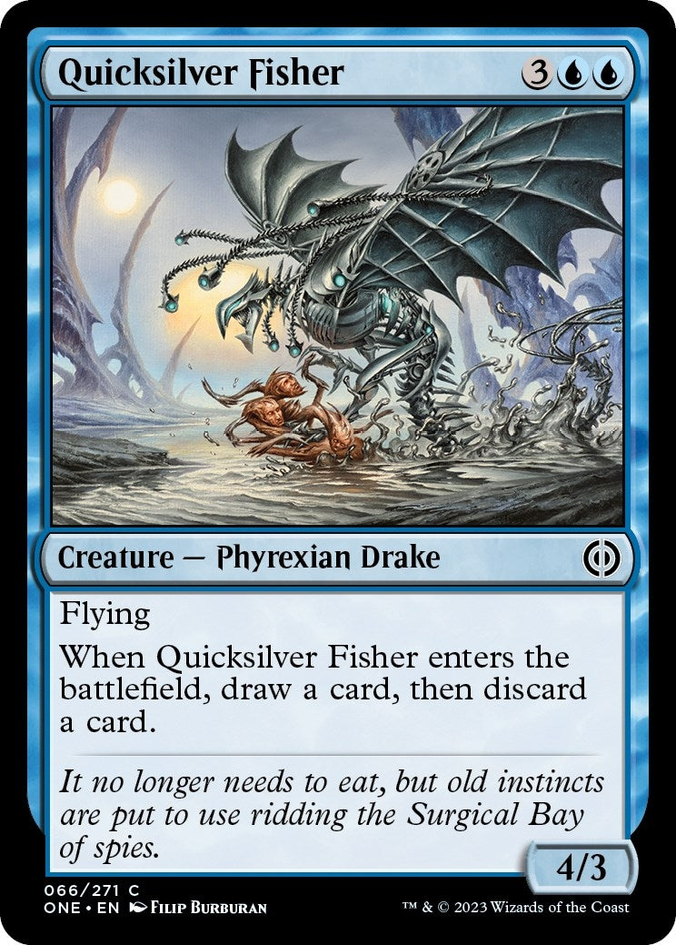 Image for Quicksilver Fisher (66) - Magic: The Gathering