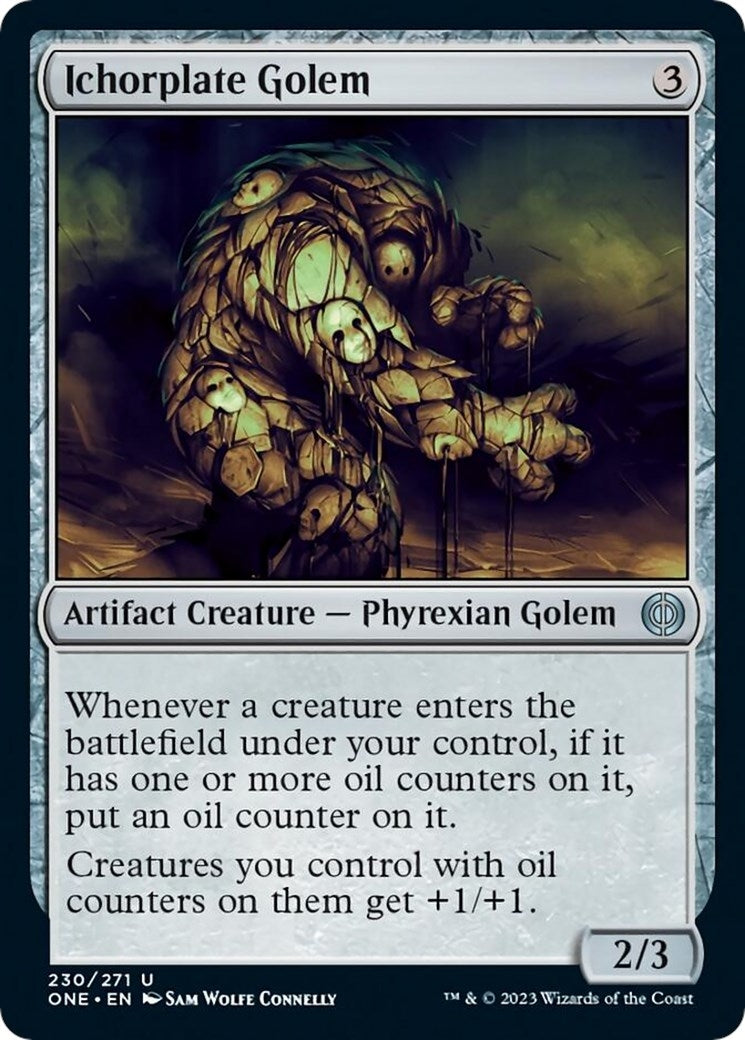Image for Ichorplate Golem (230) - Magic: The Gathering