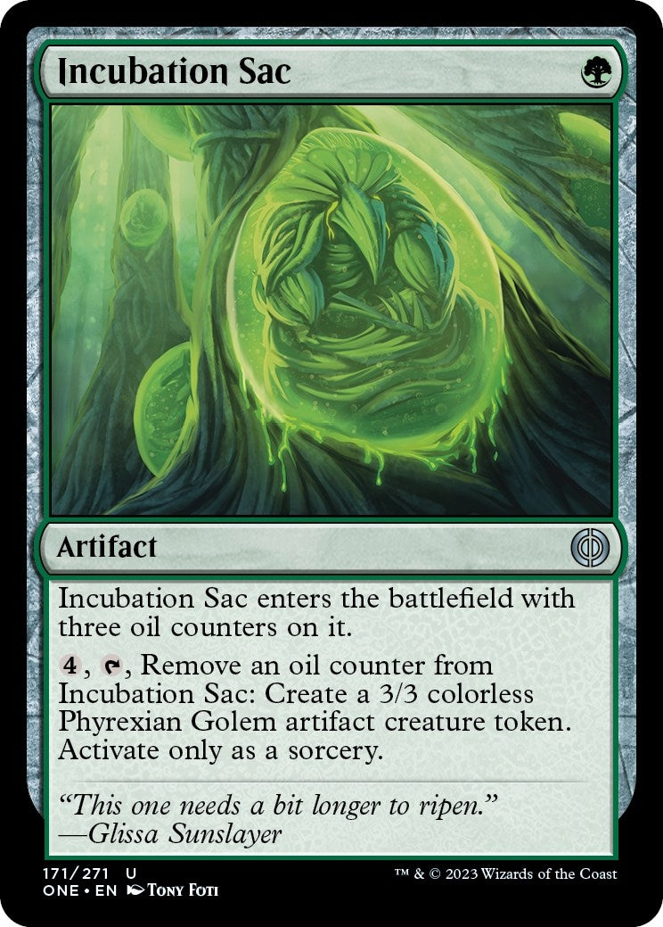 Image for Incubation Sac (171) - Magic: The Gathering