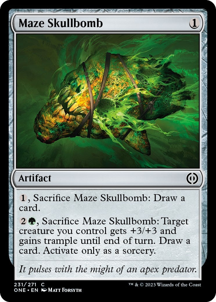 Image for Maze Skullbomb (231) - Magic: The Gathering