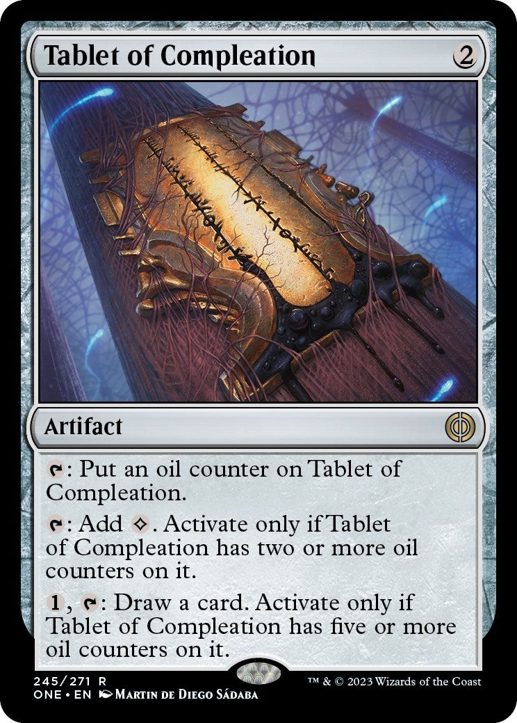 Image for Tablet of Compleation (245) - Magic: The Gathering