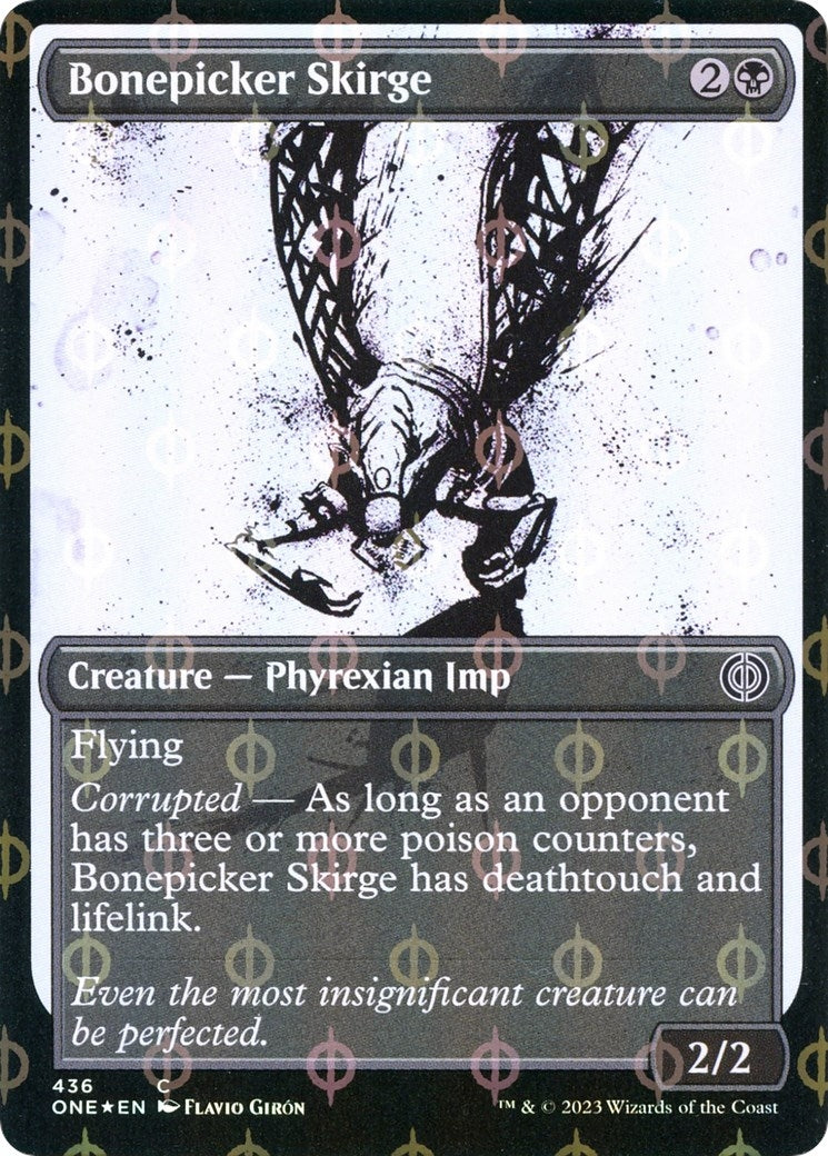 Image for Bonepicker Skirge (Showcase) (Step-and-Compleat Foil) (436) - Magic: The Gathering