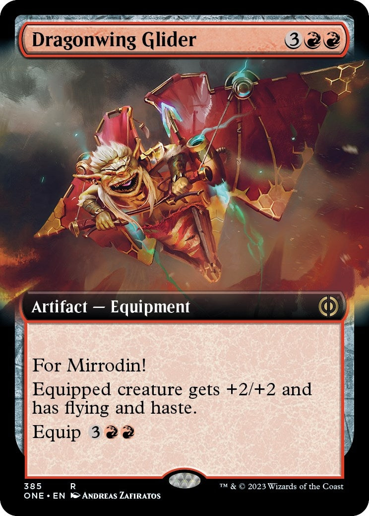 Image for Dragonwing Glider (Extended Art) (385) - Magic: The Gathering