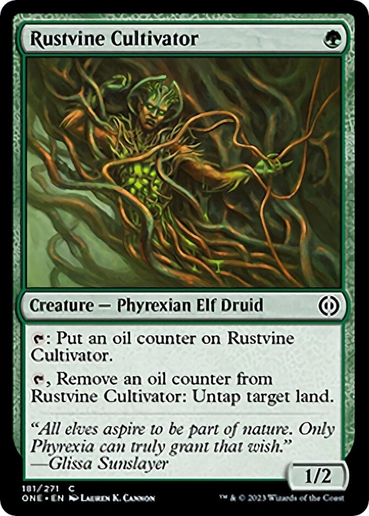 Image for Rustvine Cultivator (181) - Magic: The Gathering