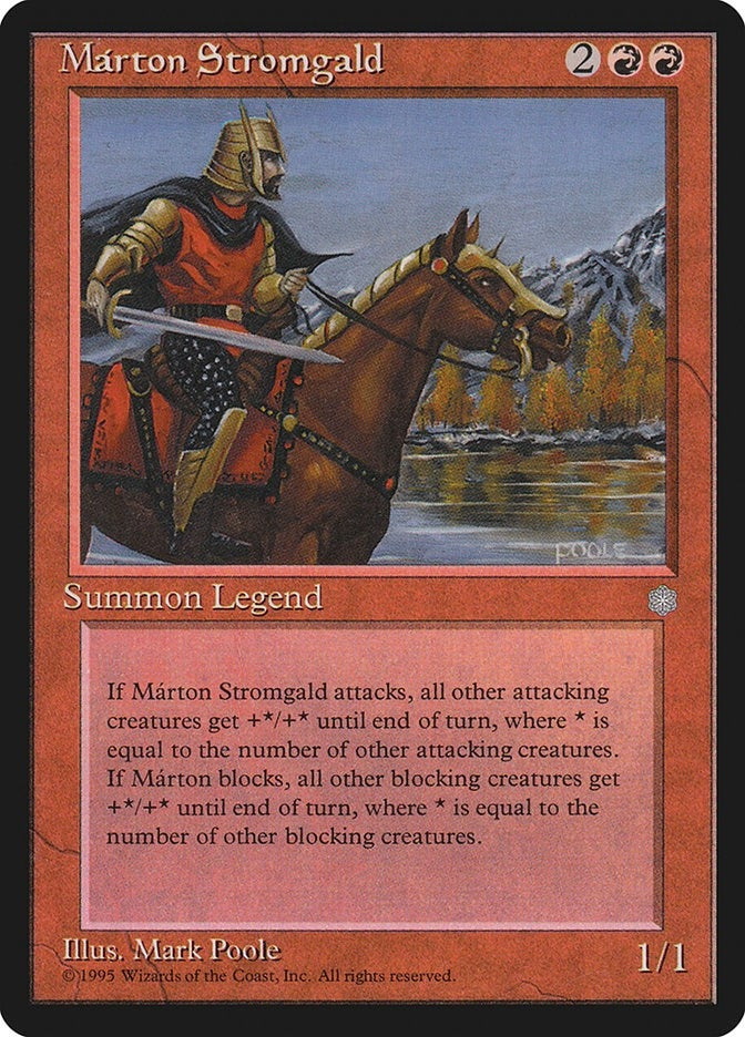Image for Marton Stromgald (199) - Magic: The Gathering