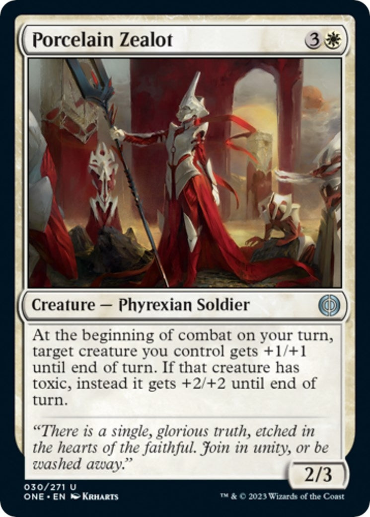 Image for Porcelain Zealot (30) - Magic: The Gathering