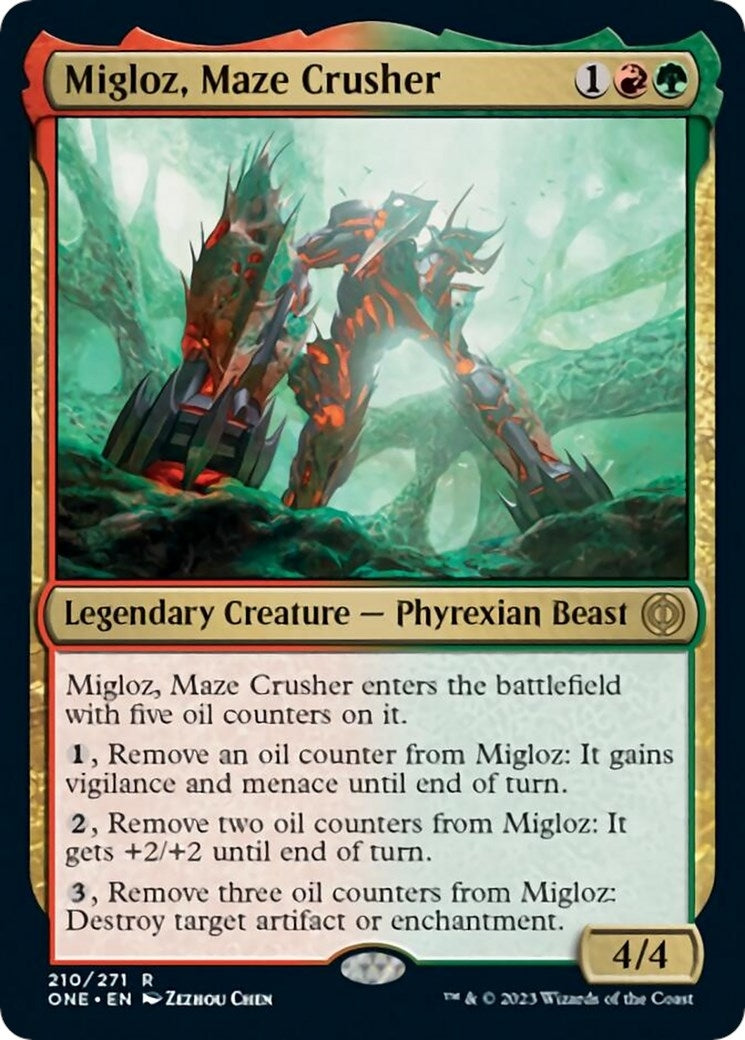 Image for Migloz, Maze Crusher (210) - Magic: The Gathering