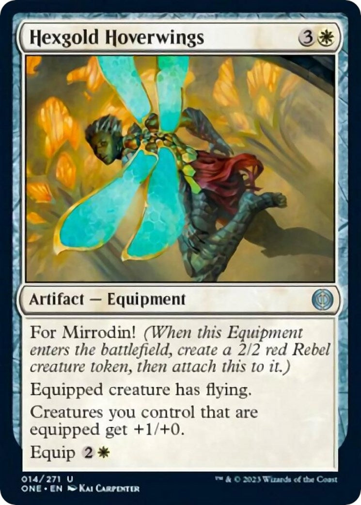 Image for Hexgold Hoverwings (14) - Magic: The Gathering
