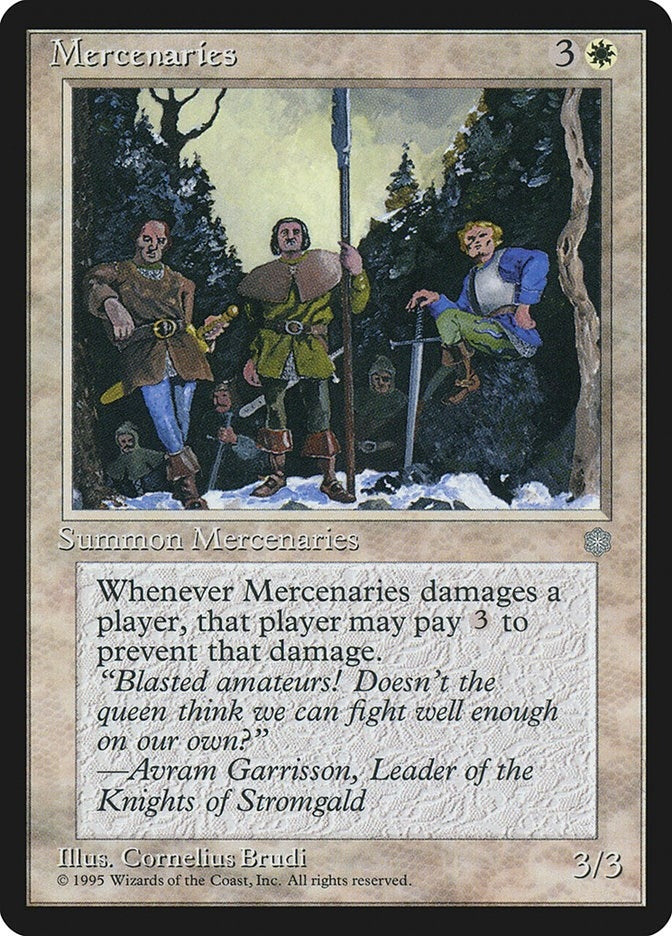 Image for Mercenaries - Magic: The Gathering