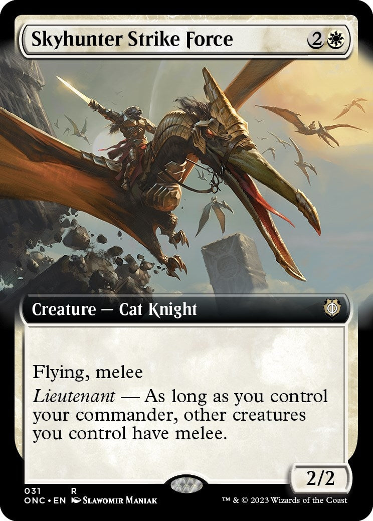 Image for Skyhunter Strike Force (Extended Art) (31) - Magic: The Gathering