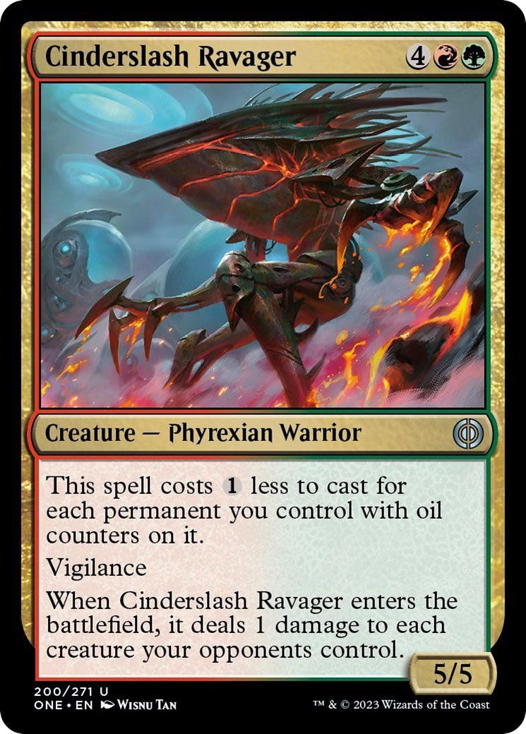 Image for Cinderslash Ravager (200) - Magic: The Gathering