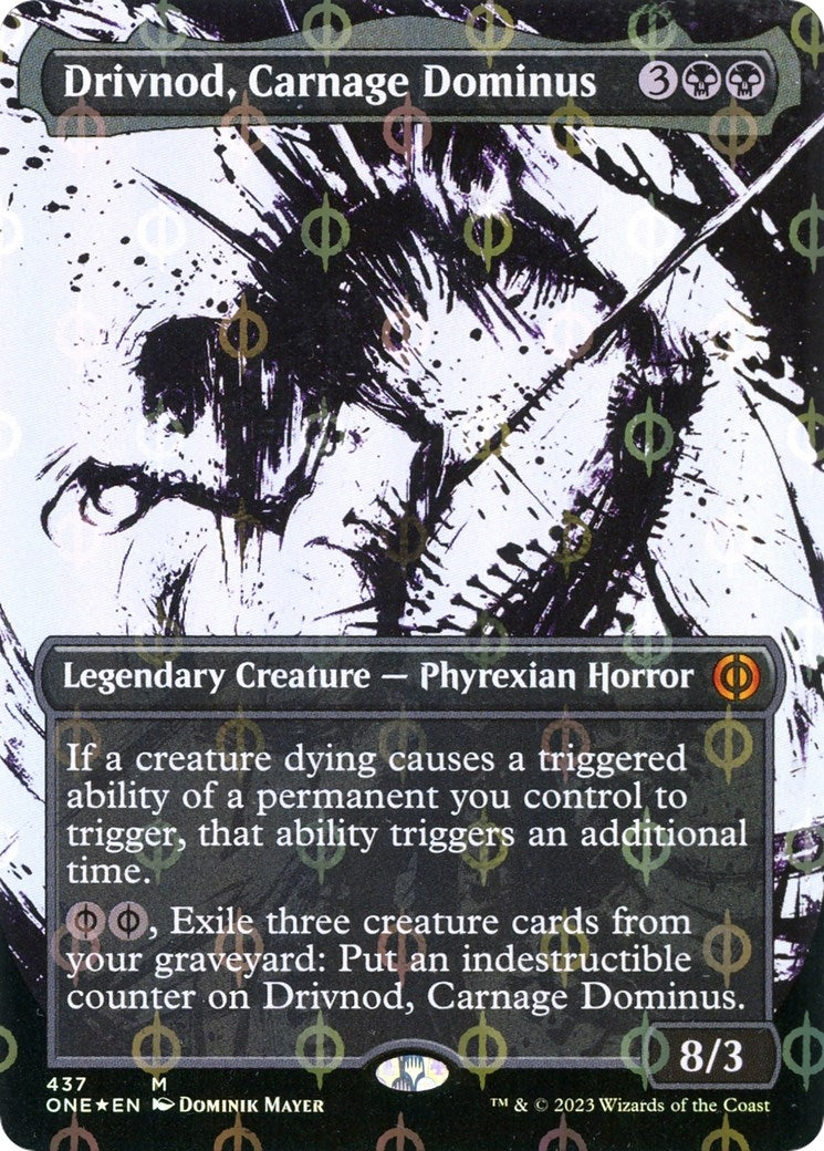 Image for Drivnod, Carnage Dominus (Showcase) (Step-and-Compleat Foil) (437) - Magic: The Gathering