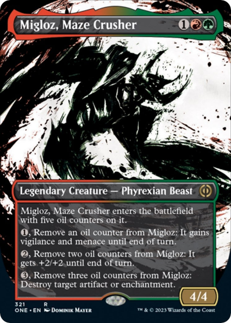 Image for Migloz, Maze Crusher (Showcase) (321) - Magic: The Gathering