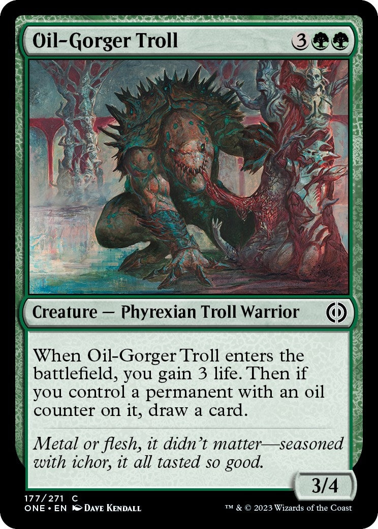 Image for Oil-Gorger Troll (177) - Magic: The Gathering