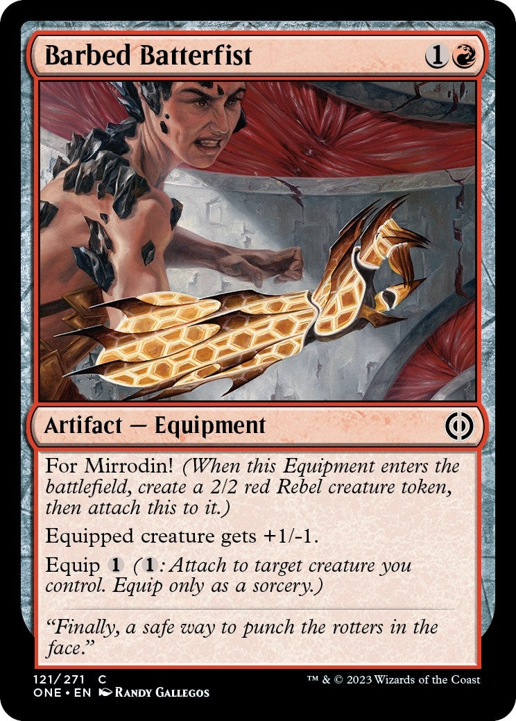 Image for Barbed Batterfist (121) - Magic: The Gathering