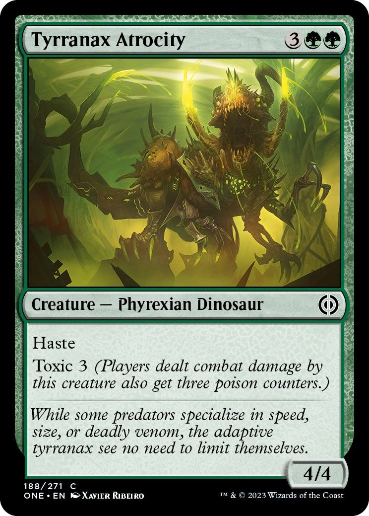Image for Tyrranax Atrocity (188) - Magic: The Gathering