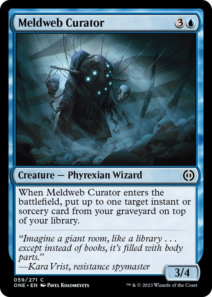Image for Meldweb Curator (59) - Magic: The Gathering