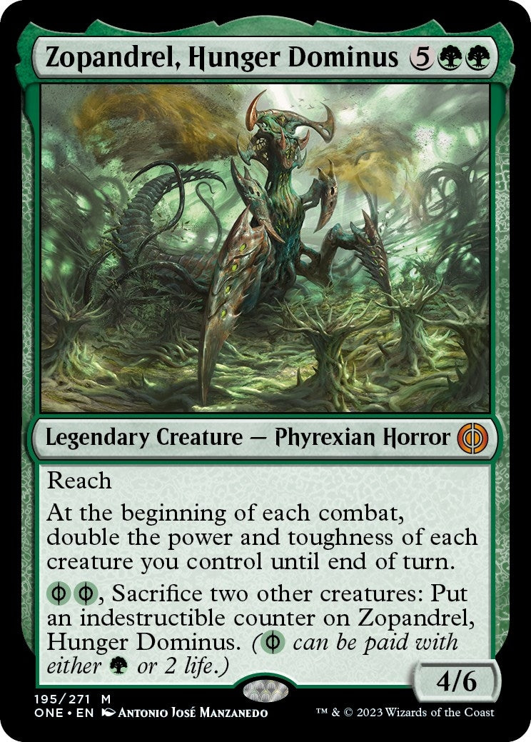 Image for Zopandrel, Hunger Dominus (195) - Magic: The Gathering