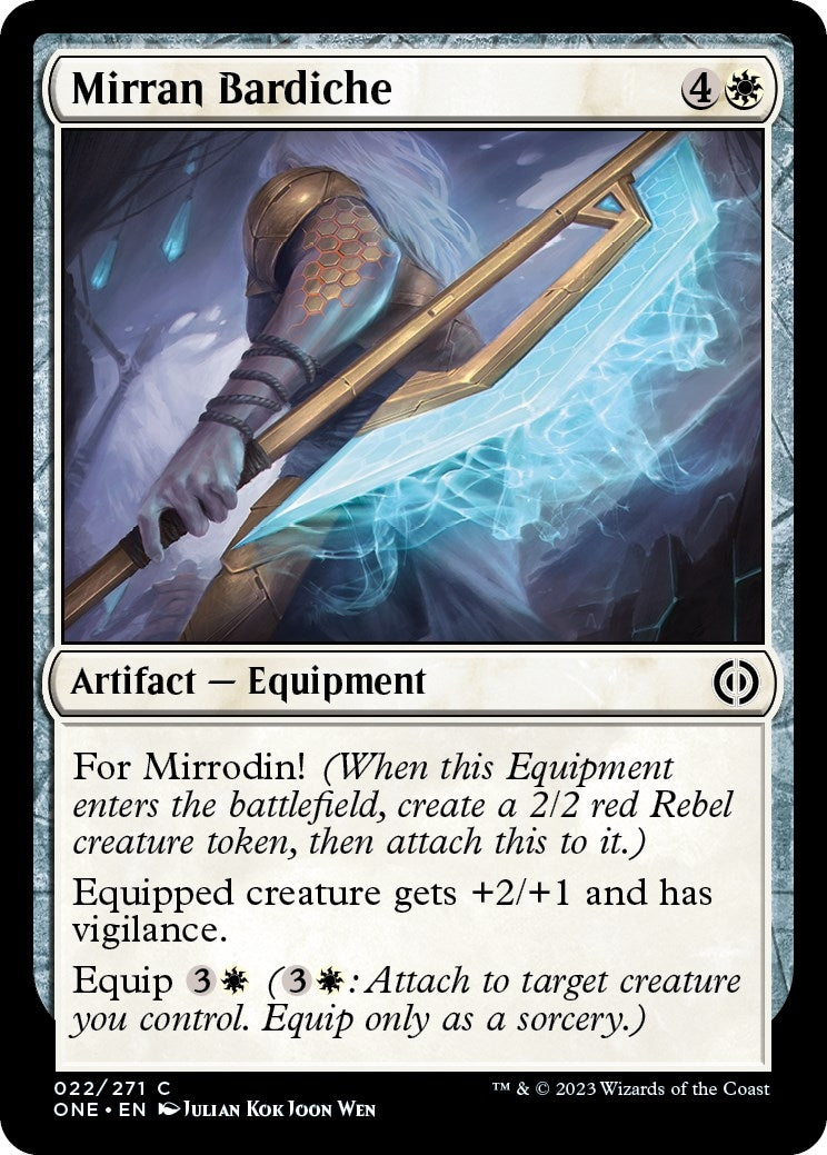 Image for Mirran Bardiche (22) - Magic: The Gathering