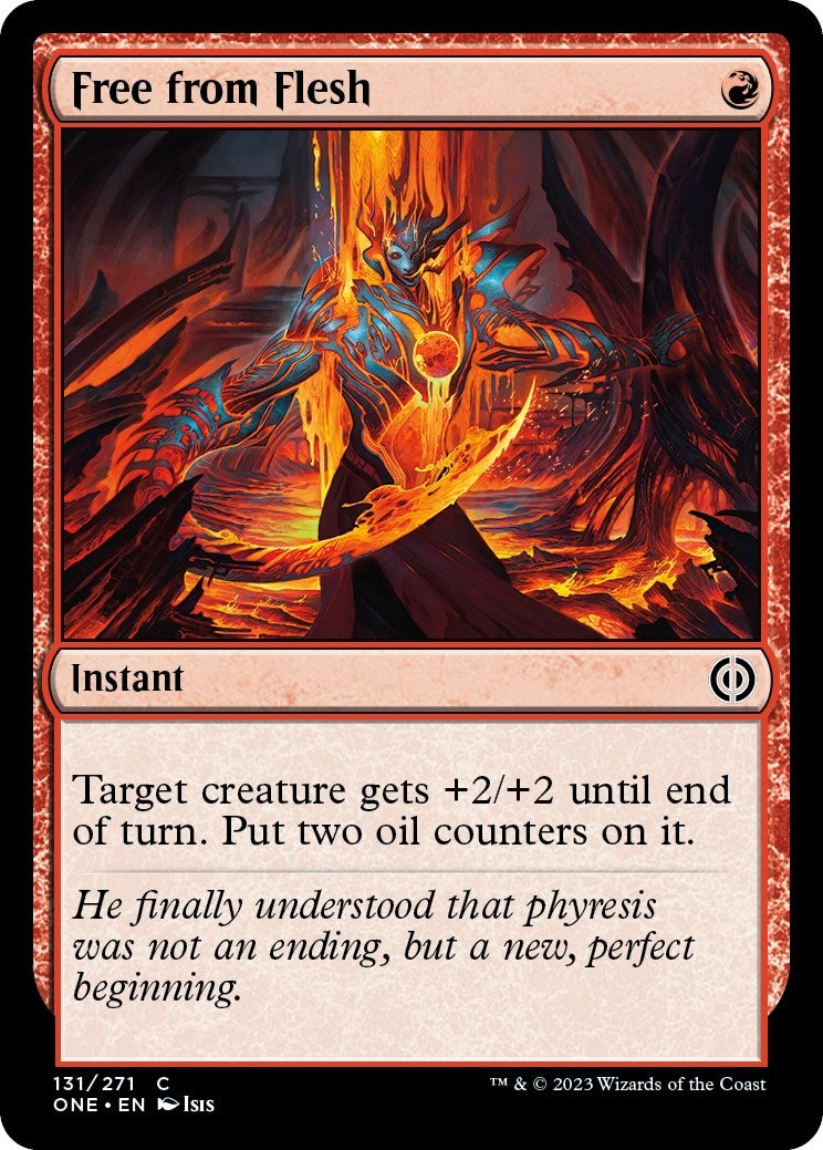 Image for Free from Flesh (131) - Magic: The Gathering
