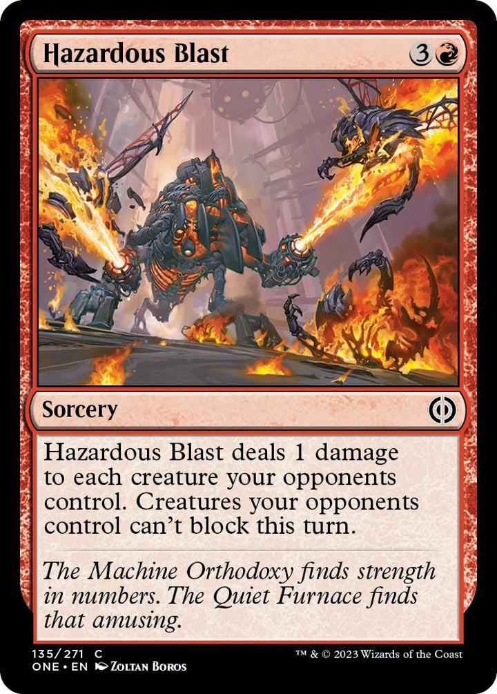 Image for Hazardous Blast (135) - Magic: The Gathering