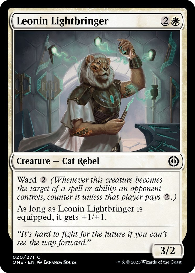 Image for Leonin Lightbringer (20) - Magic: The Gathering