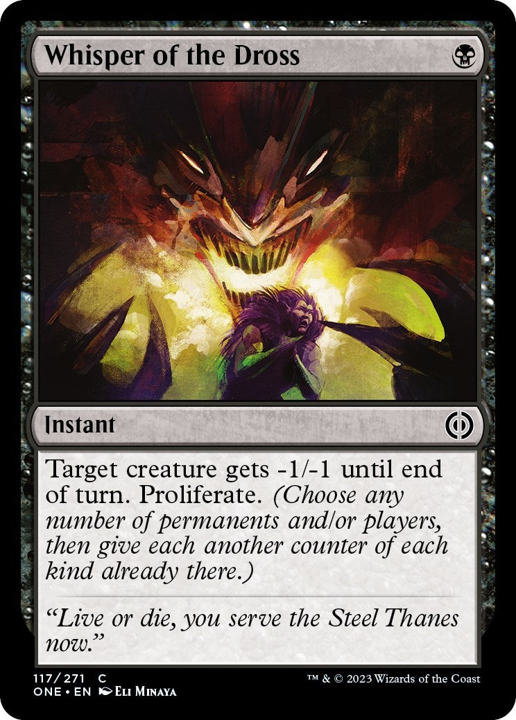 Image for Whisper of the Dross (117) - Magic: The Gathering