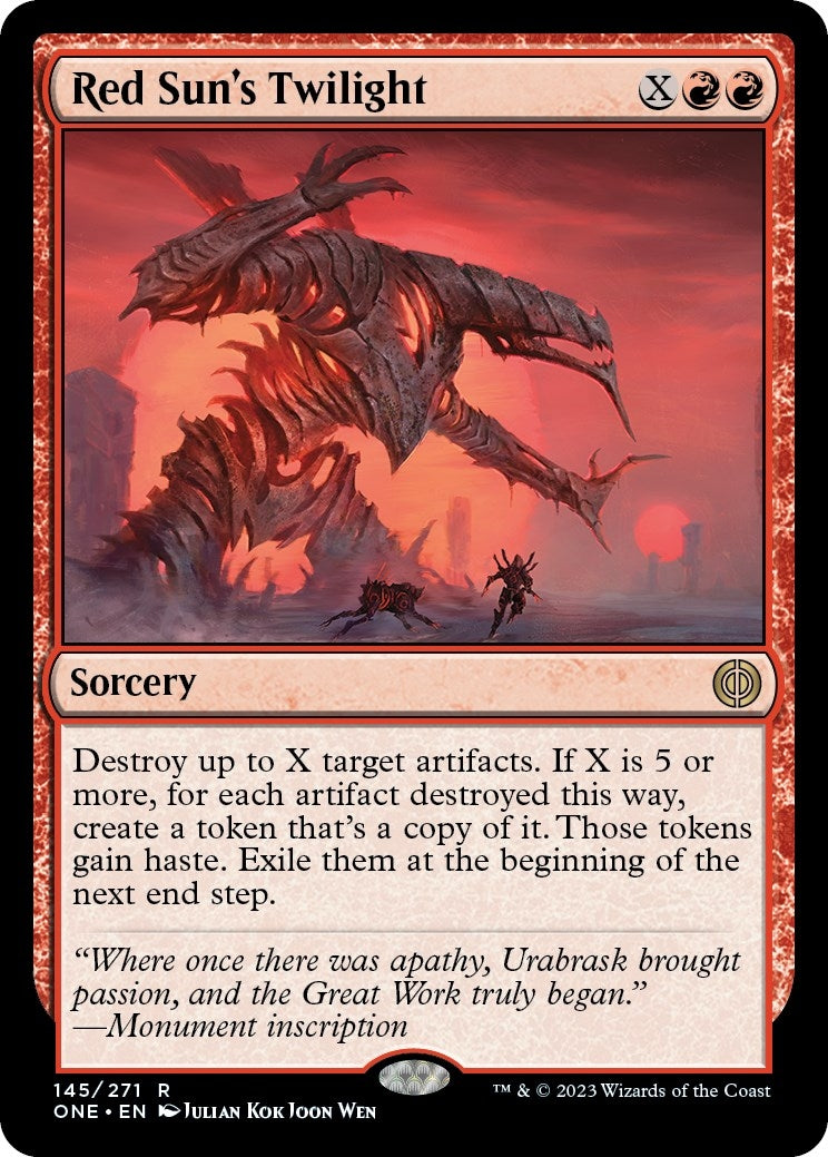 Image for Red Sun's Twilight (145) - Magic: The Gathering