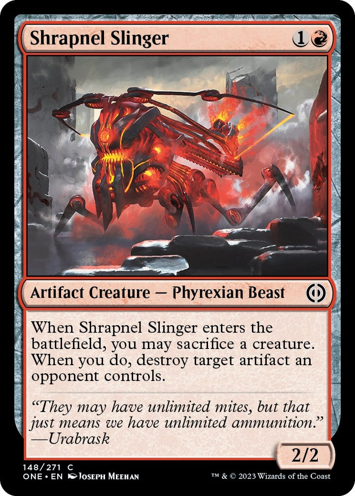 Image for Shrapnel Slinger (148) - Magic: The Gathering