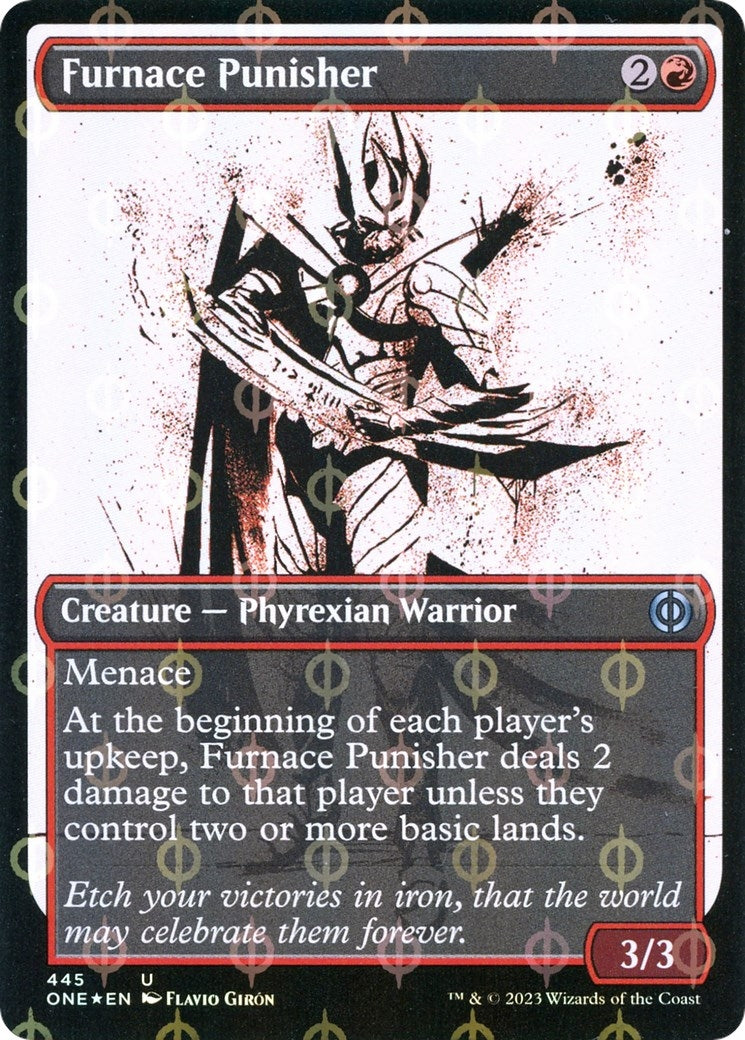 Image for Furnace Punisher (Showcase) (Step-and-Compleat Foil) (445) - Magic: The Gathering
