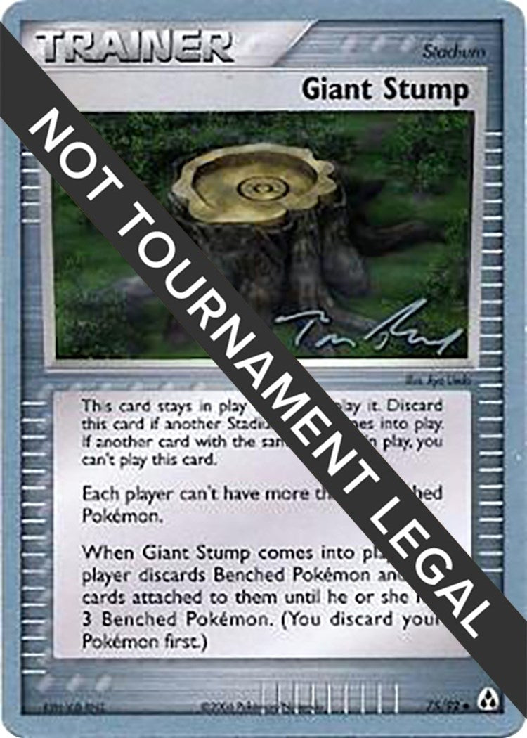 Image for Giant Stump - 2007 (Tom Roos) (75/92) (WCD) - Pokemon