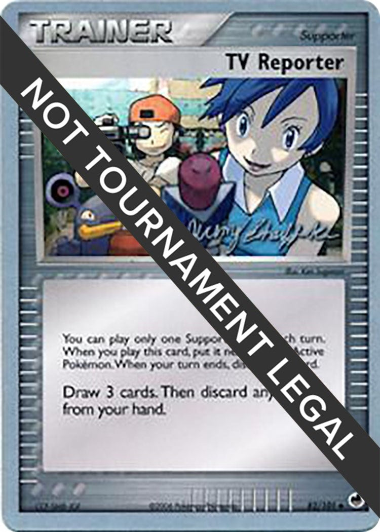 Image for TV Reporter - 2007 (Jeremy Scharff-Kim) (82/101) (WCD) - Pokemon