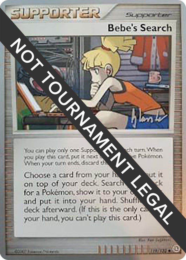 Image for Bebe's Search - 2008 (Dylan Lefavour) (119/132) (WCD) - Pokemon