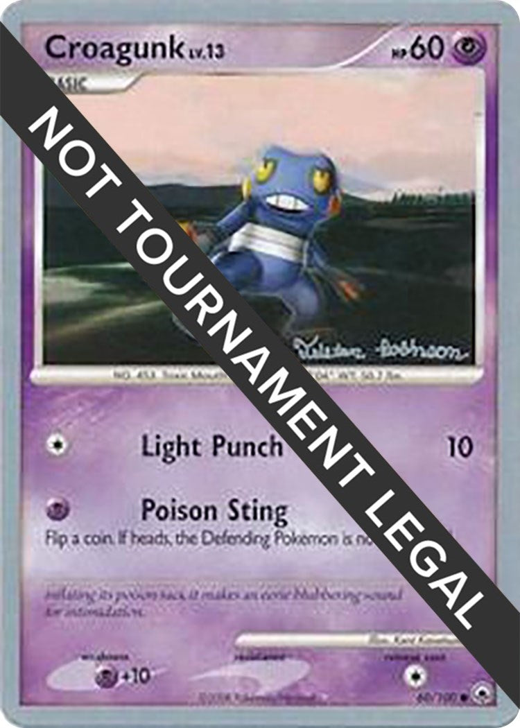 Image for Croagunk - 2008 (Tristan Robinson) (60/100) (WCD) - Pokemon