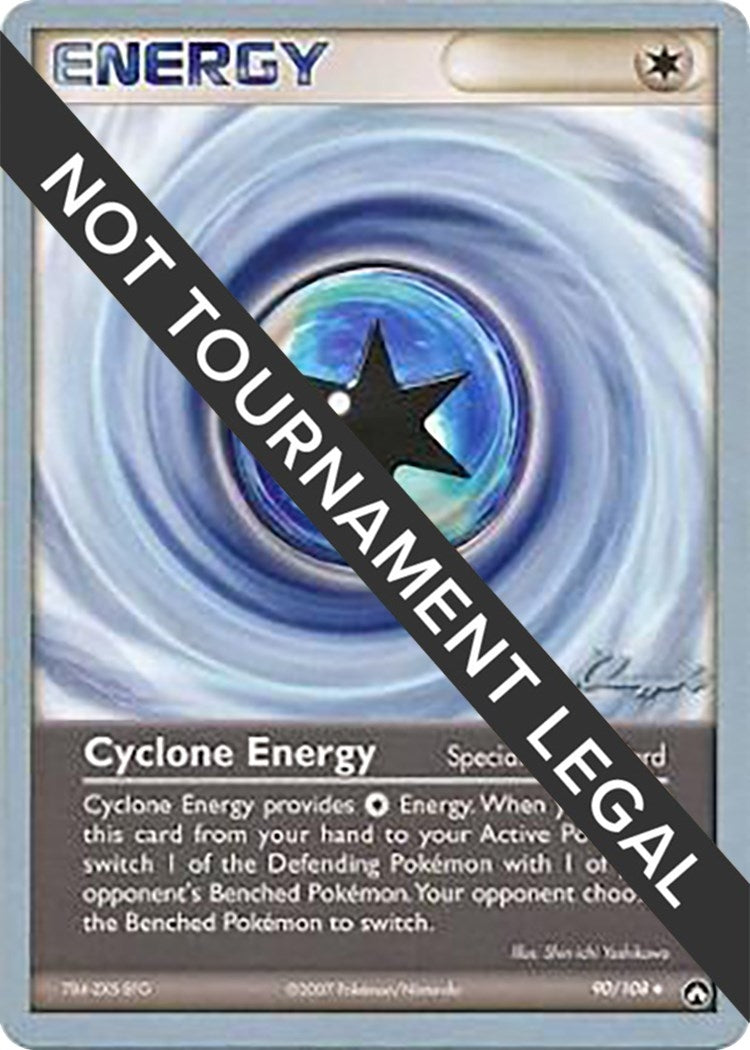 Image for Cyclone Energy - 2008 (Jason Klaczynski) (90/108) (WCD) - Pokemon