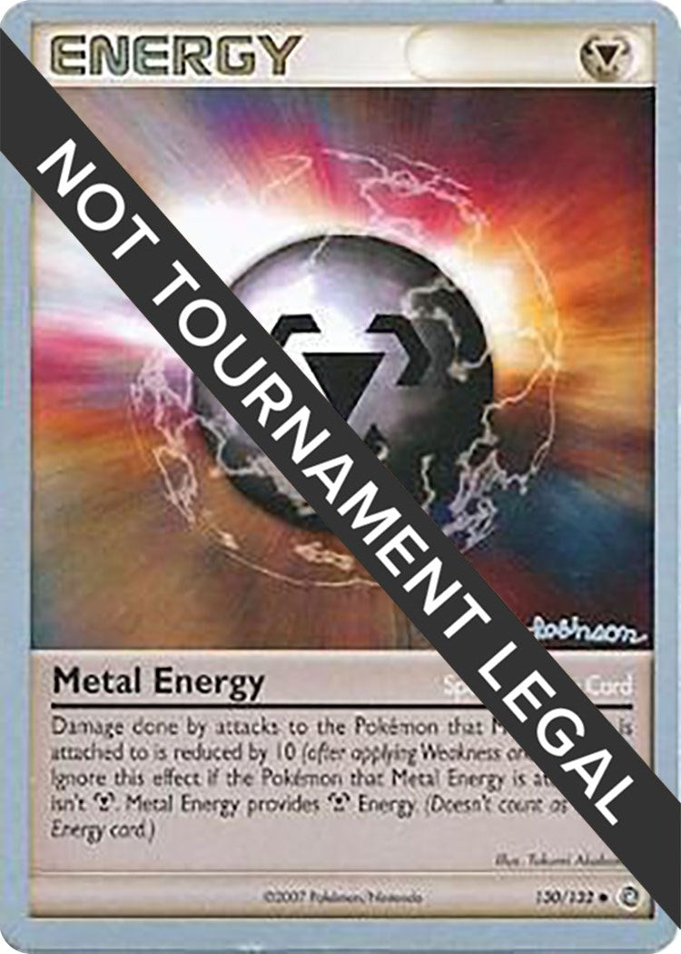 Image for Metal Energy (130) - 2008 (Tristan Robinson) (130/132) (WCD) - Pokemon