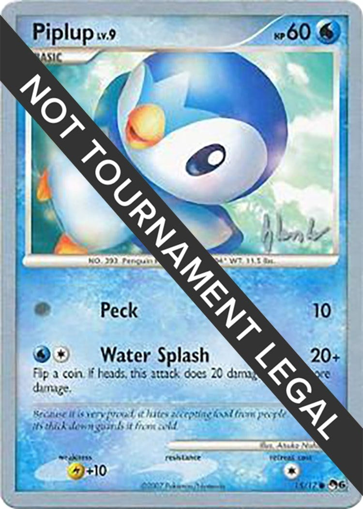Image for Piplup (15) - 2008 (Dylan Lefavour) (15/17) (WCD) - Pokemon