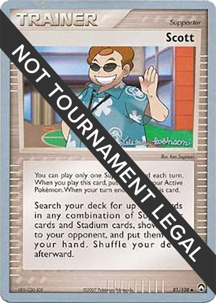 Image for Scott - 2008 (Tristan Robinson) (81/108) (WCD) - Pokemon