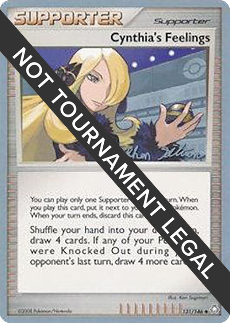 Image for Cynthia's Feelings - 2009 (Stephen Silvestro) (131/146) (WCD) - Pokemon