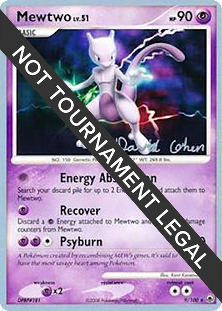 Image for Mewtwo - 2009 (David Cohen) (9/100) (WCD) - Pokemon
