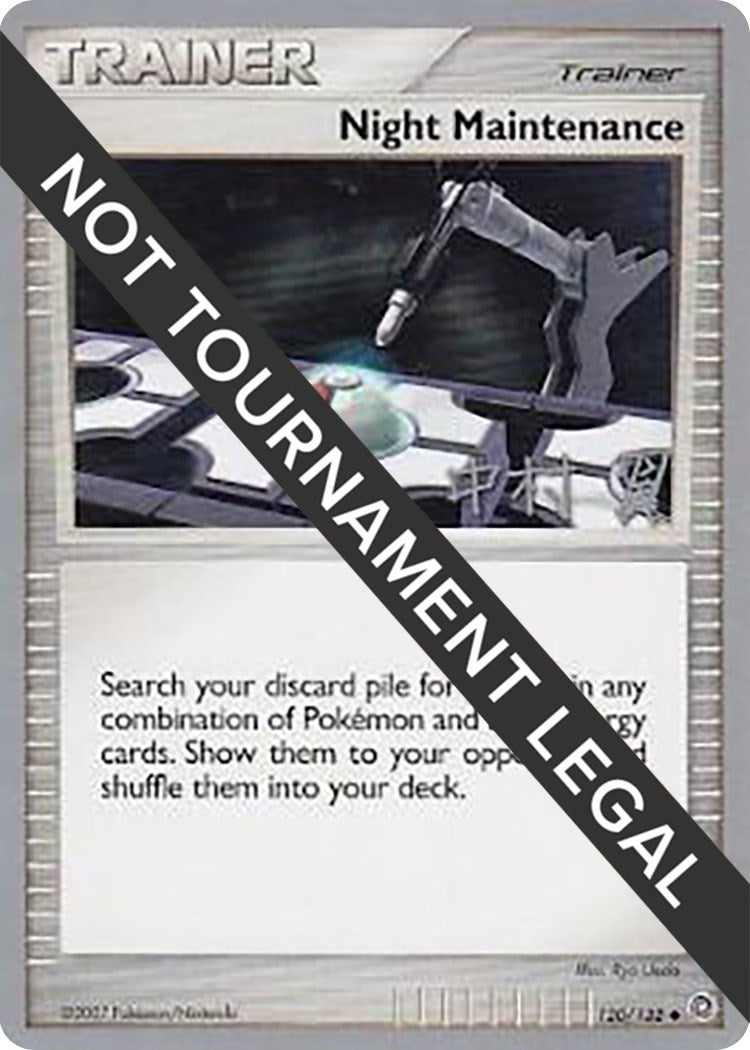 Image for Night Maintenance - 2009 (Tsubasa Nakamura) (120/132) (WCD) - Pokemon