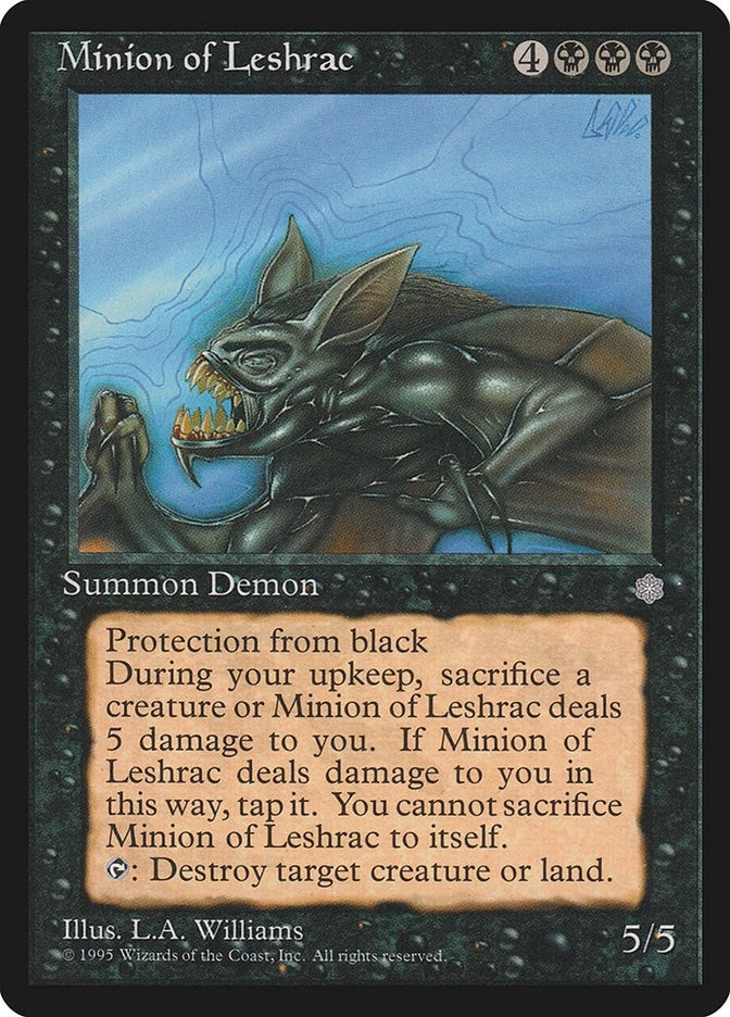 Image for Minion of Leshrac - Magic: The Gathering