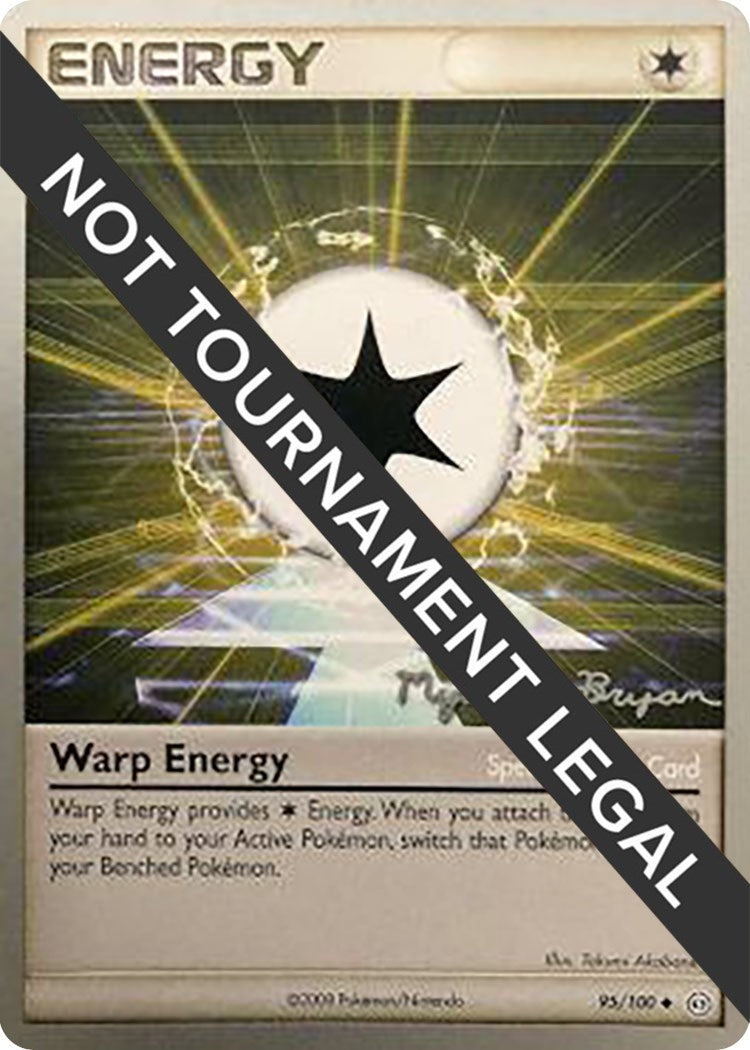 Image for Warp Energy - 2010 (Mychael Bryan) (95/100) (WCD) - Pokemon