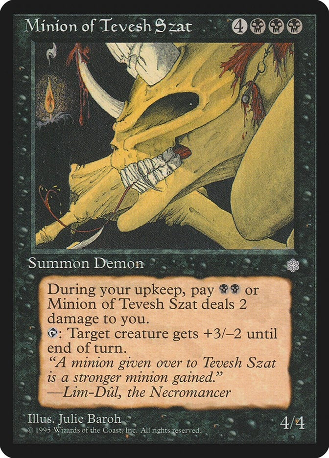 Image for Minion of Tevesh Szat - Magic: The Gathering