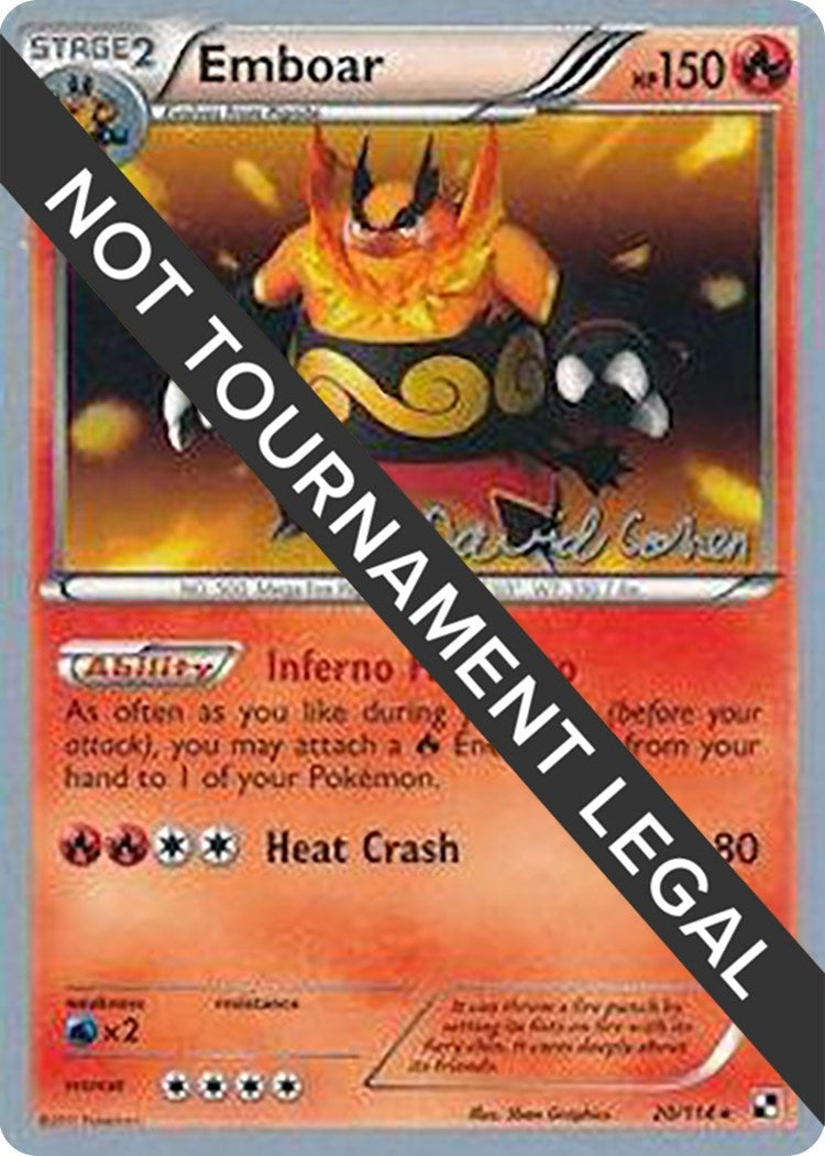 Image for Emboar - 2011 (David Cohen) (20/114) (WCD) - Pokemon