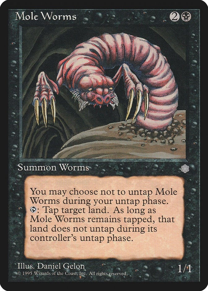 Image for Mole Worms - Magic: The Gathering