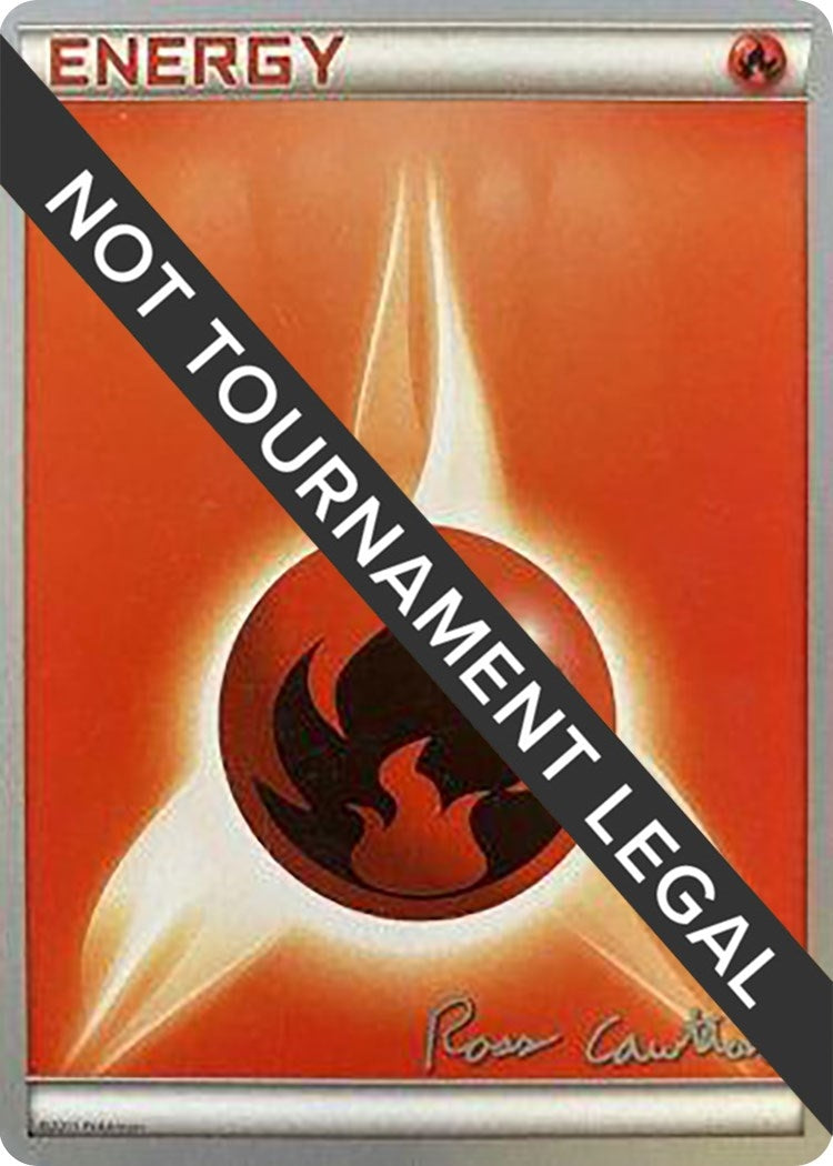Image for Fire Energy - 2011 (Ross Cawthon) (WCD) - Pokemon