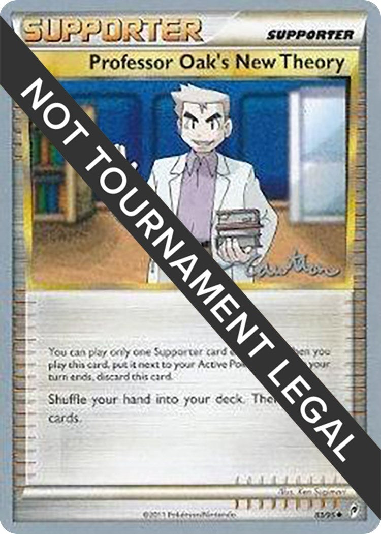 Image for Professor Oak's New Theory - 2011 (Ross Cawthon) (83/95) (WCD) - Pokemon