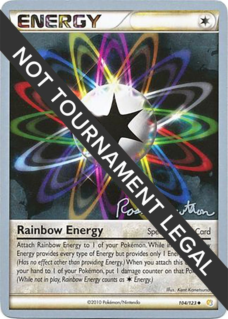 Image for Rainbow Energy - 2011 (Ross Cawthon) (104/123) (WCD) - Pokemon